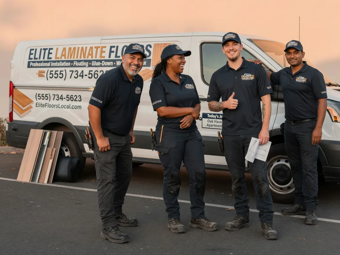 Laminate flooring installation company in Scott, OH